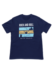 Women Oversized - Rock N Roll With Music Women Oversized 210 Navy Blue | Fullmoon Styles