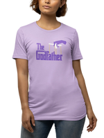 The Godfather Women Regular Fit Tshirt 180 Lavender Regular Fit Tshirt - Premium Cotton Women Wear