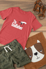 The Godfather Kids Regular Fit Tshirt 180 Red Regular Fit Tshirt - Premium Cotton Kids Wear