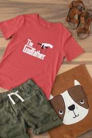 The Godfather Kids Regular Fit Tshirt 180 Red Regular Fit Tshirt - Premium Cotton Kids Wear