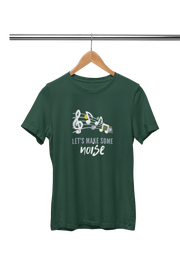 Premium Bottle Green Regular Fit Tshirt for Men - 180 GSM Cotton | Fullmoon Styles