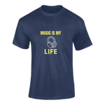Women Oversized - Music Is My Life Women Oversized 210 Navy Blue | Fullmoon Styles