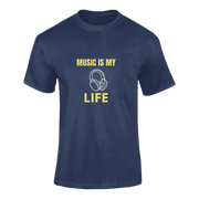 Women Oversized - Music Is My Life Women Oversized 210 Navy Blue | Fullmoon Styles