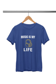 Premium Royal Blue Regular Fit Tshirt for Men - 180 GSM Cotton | Fullmoon Styles