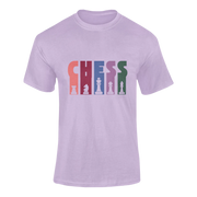Men Regular Fit Tshirt - Chess Men Regular Fit Tshirt 180 Lavender | Fullmoon Styles