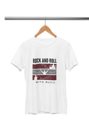 Premium White Regular Fit Tshirt for Men - 180 GSM Cotton | Fullmoon Styles