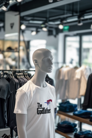 White Regular Fit Tshirt - The Godfather Men Regular Fit Tshirt 180 Design | Men Fashion