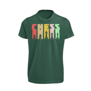 Women Regular Fit Tshirt - Chess Women Regular Fit Tshirt 180 Bottle Green | Fullmoon Styles