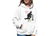 Comfortable Women Regular Fit Hoodie in White - 320 GSM | Fullmoon Styles