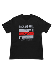 Men Oversized - Rock N Roll With Music Men Oversized 210 Black | Fullmoon Styles