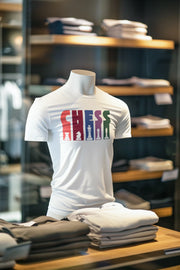 White Oversized - Chess Men Oversized 180 Design | Men Fashion