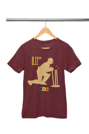 Premium Maroon Regular Fit Tshirt for Women - 180 GSM Cotton | Fullmoon Styles