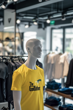 Yellow Regular Fit Tshirt - The Godfather Men Regular Fit Tshirt 180 Design | Men Fashion
