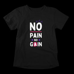 No Pain No Gain Black 1