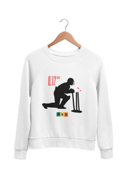 Premium White Regular Fit Sweatshirt for Men - 320 GSM Cotton | Fullmoon Styles