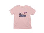 Baby Pink Regular Fit Tshirt - The Godfather Kids Regular Fit Tshirt 180 Design | Kids Fashion