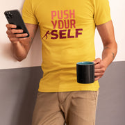 Motivation Push Yourself Yellow 4