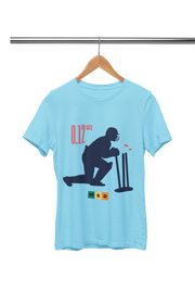 Premium Sky Blue Regular Fit Tshirt for Men - 180 GSM Cotton | Fullmoon Styles