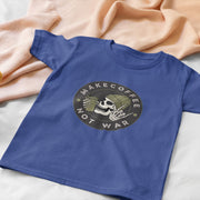 Make Coffee Not War Royal Blue 1