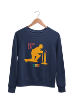 Premium Navy Blue Regular Fit Sweatshirt for Men - 320 GSM Cotton | Fullmoon Styles