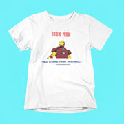 Iron Man White 1