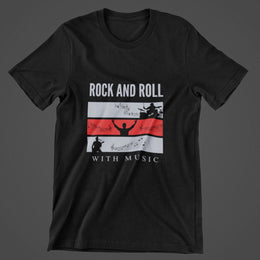 Rock And Roll With Music Black 1