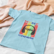 I Love Music Sky Blue 1