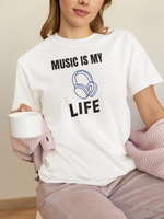 Comfortable Women Regular Fit Tshirt in White - 180 GSM | Fullmoon Styles