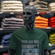 Rock And Roll With Music Bottle Green 3