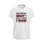 Women Oversized - Rock N Roll With Music Women Oversized 180 White | Fullmoon Styles